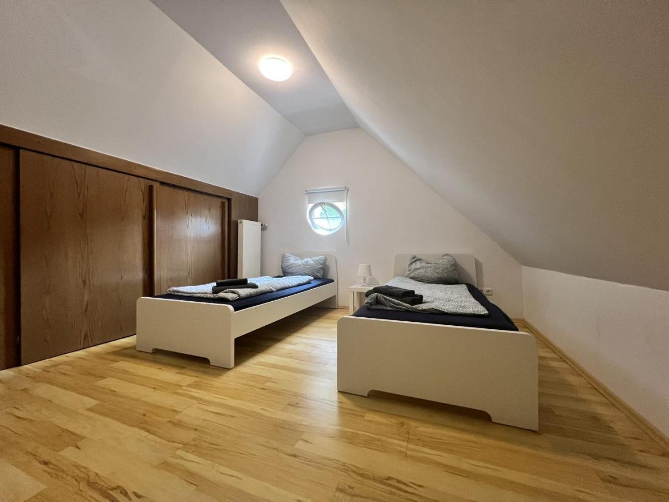 Apartment mit Gartenblick