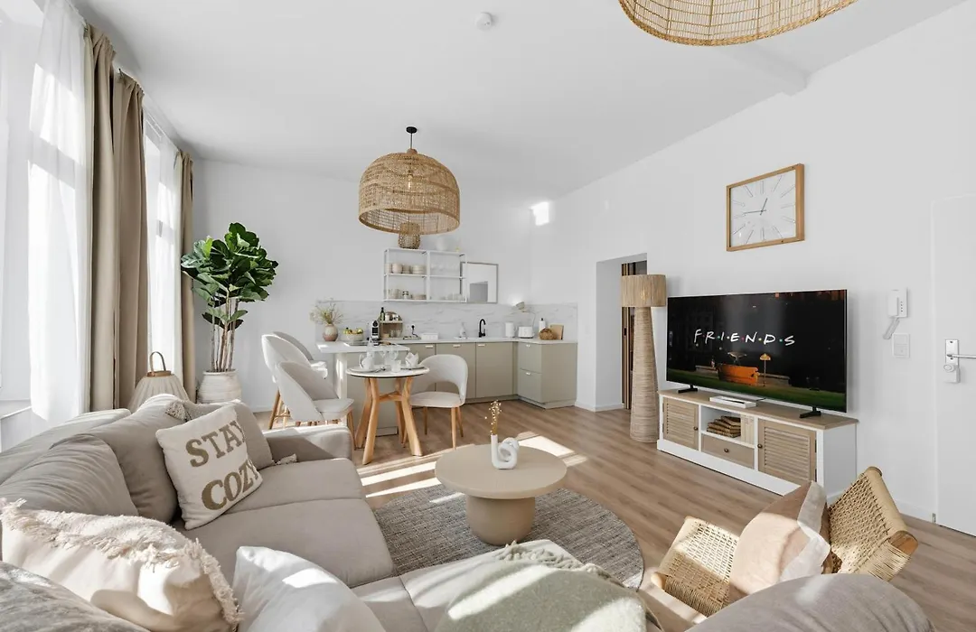 Park Avenue Apartments - Dom Mit Stil - Kueche - Parkplatz - Wlan - 65 Zoll Tv - Netflix-1