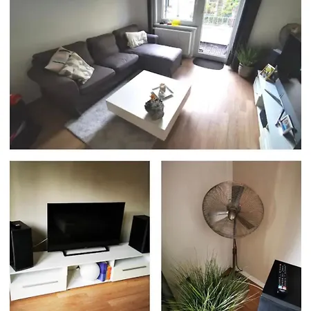 GREENSUN-HOMES Messe, Flughafen und Zentrums nah, Ruhig, Modern, schnelles WLAN, Balkon und Küche, freies Parken, 4 Schlafplätze möglich-2