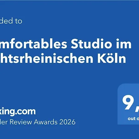 Komfortables Studio im rechtsrheinischen Köln-3