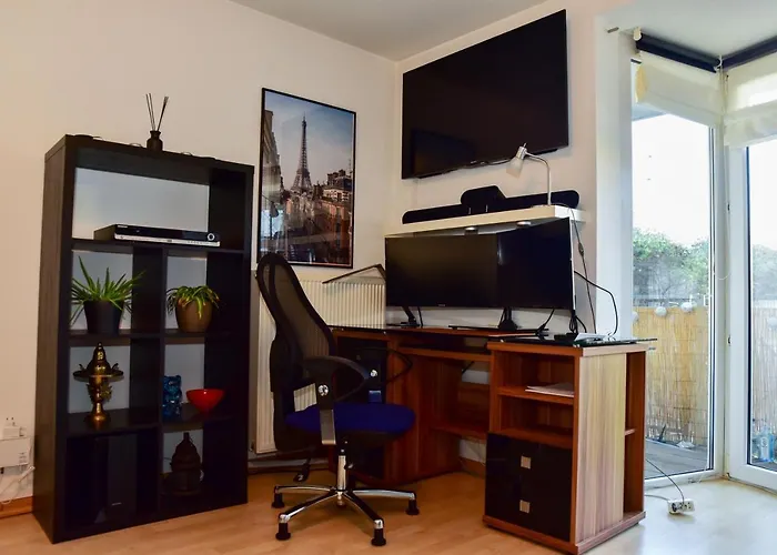 Appartment mit großem Balkon im belgischen Viertel
