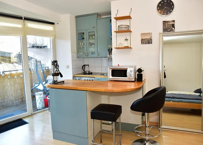 Appartment mit großem Balkon im belgischen Viertel