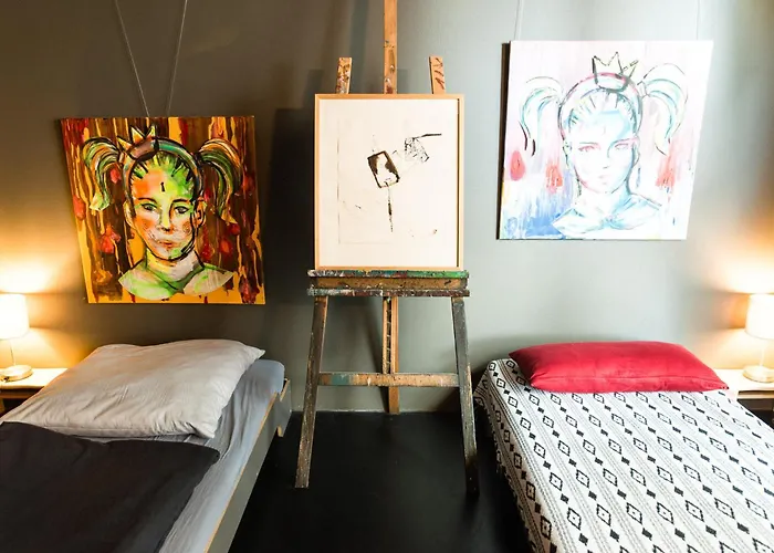 In Atelierwohnung